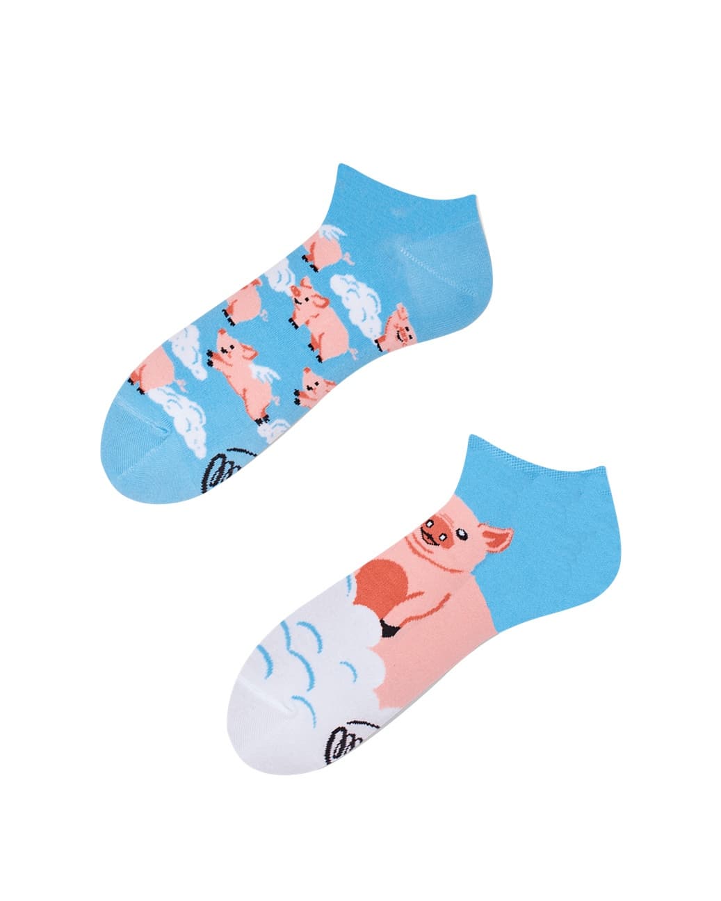 MANY MORNINGS Unisex Sneaker Socken Piggy Dream