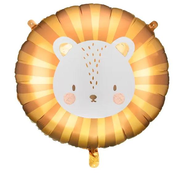 Folienballon Löwe, 70x67 cm, mix