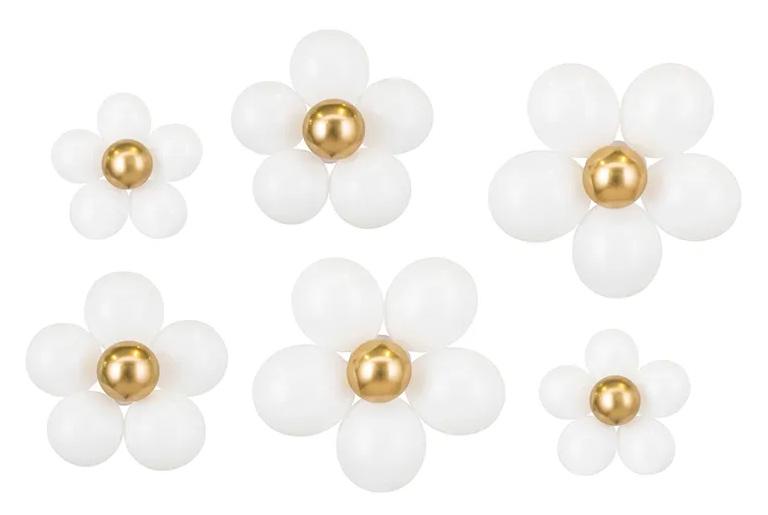 Ballonset Blumen, 40-50 cm, Mix, 6 Stück