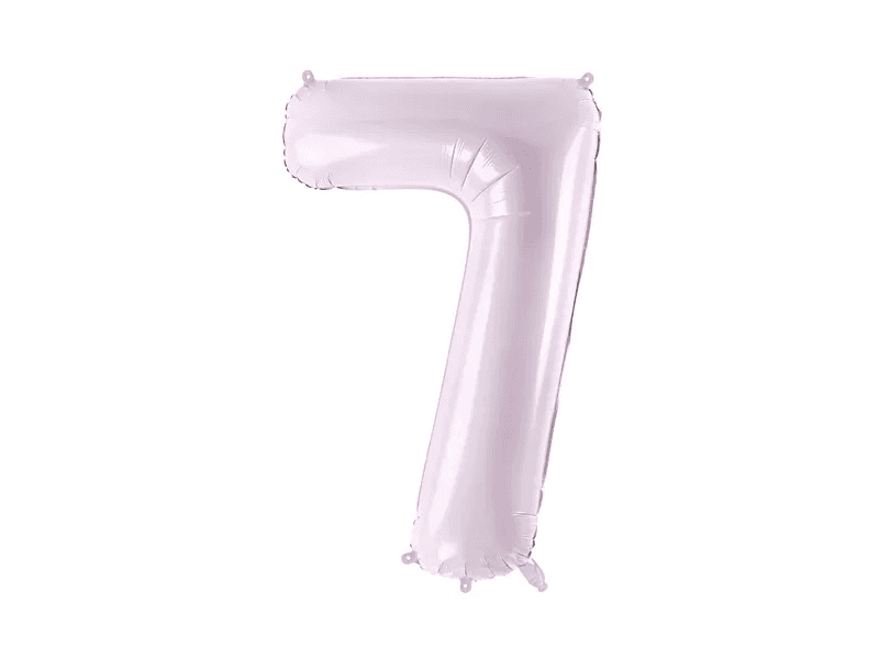 Folienballon Ziffer ''7'', 72cm, lila