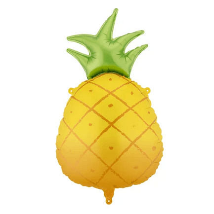 Folienballon Ananas, gelb-grün, 38 x 68 cm