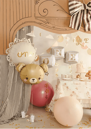 Folienballon Bär, braun, 56 x 40 cm