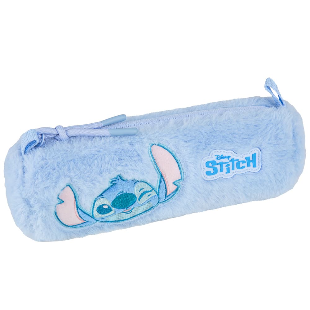 CoolPack Stifteetui TUBE, STITCH blue FLUFFY