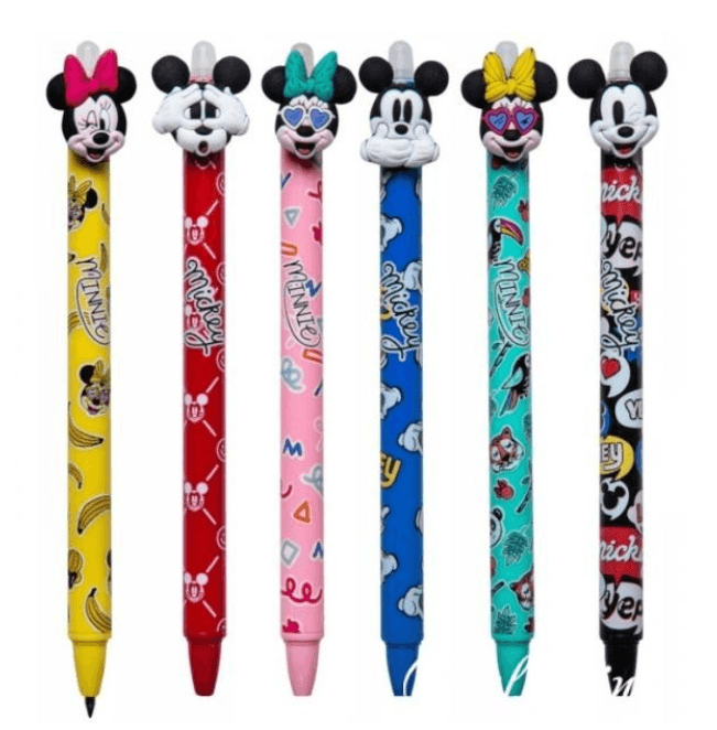 Radierbarer Gelstift  MICKEY&FRIENDS sortiert