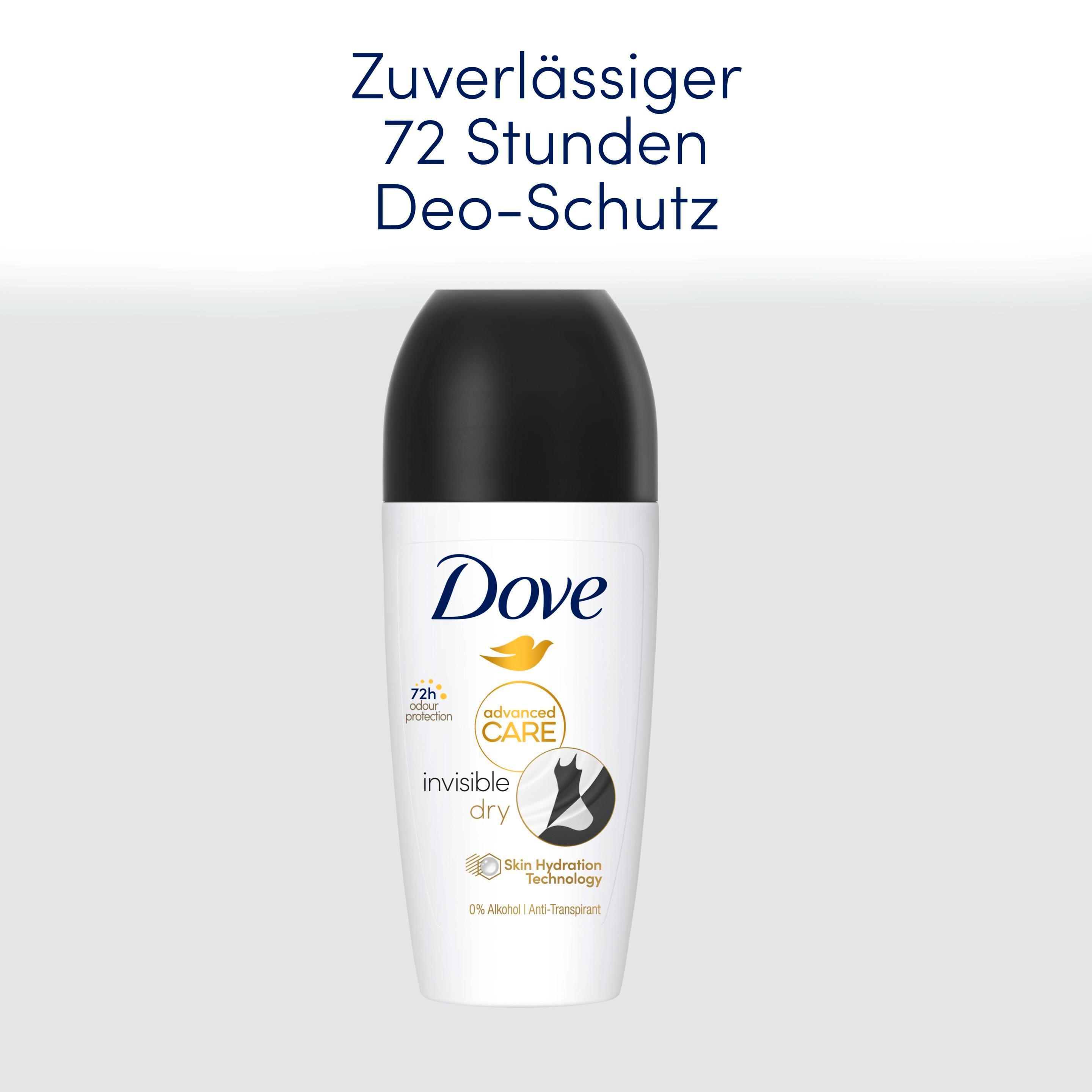 Produktbild Dove Anti-Transpirant Roll-On Advanced Care Invisible Dry 2 von 4