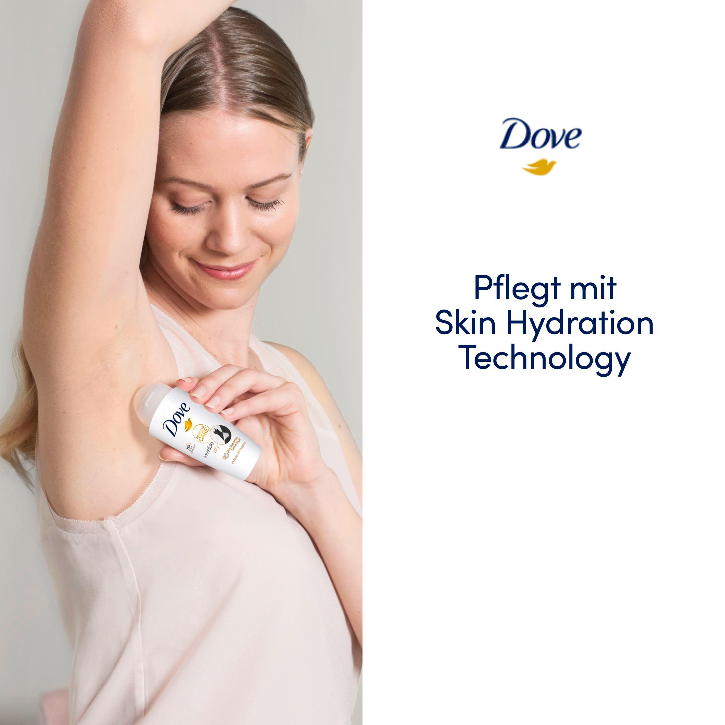 Produktbild Dove Anti-Transpirant Roll-On Advanced Care Invisible Dry 3 von 4