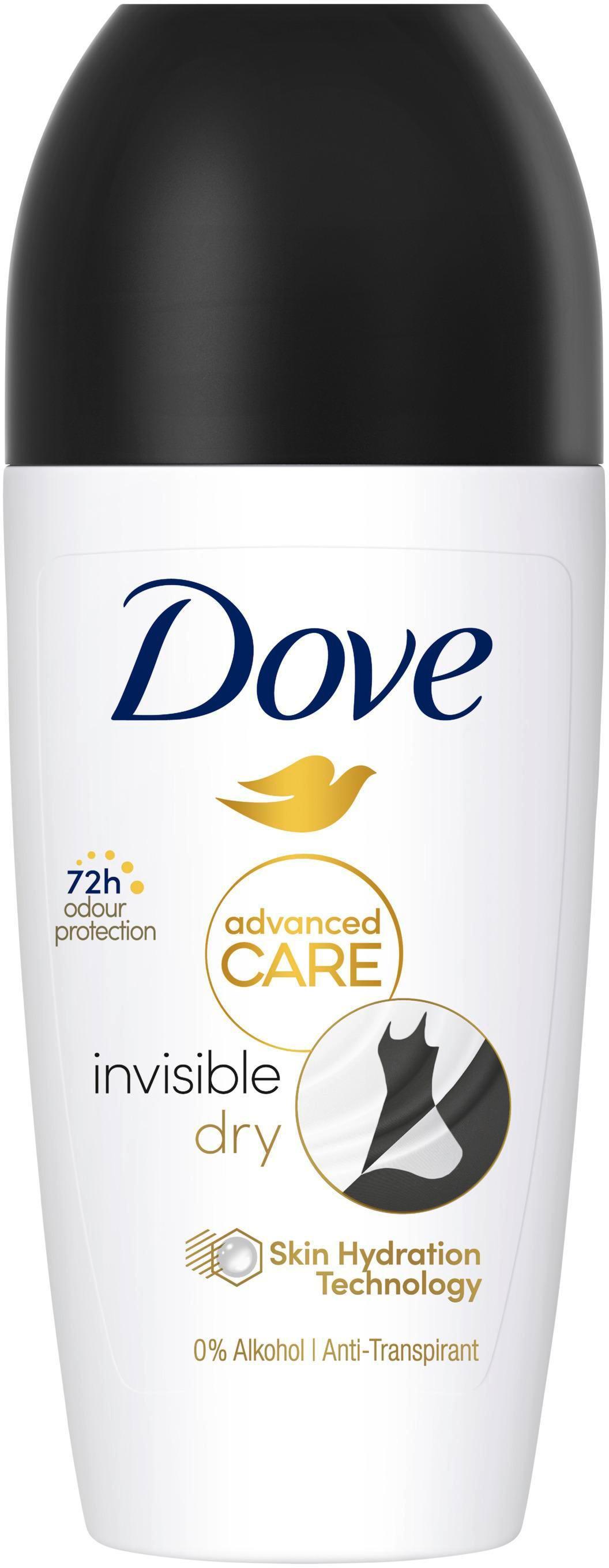 Dove Anti-Transpirant Roll-On Advanced Care Invisible Dry