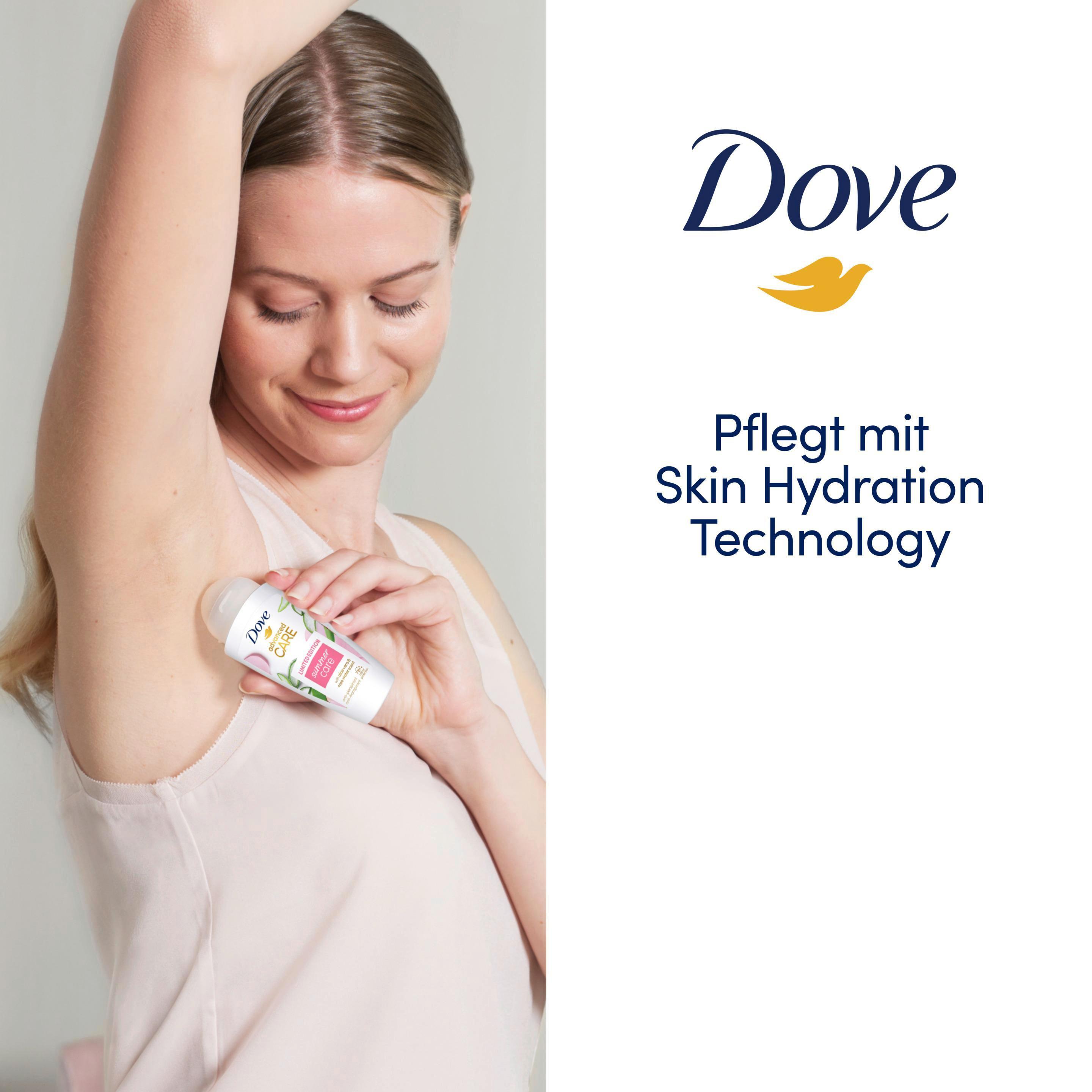 Produktbild Dove Antitranspirant Roll-On Limited Edition Summer Care 6 von 6