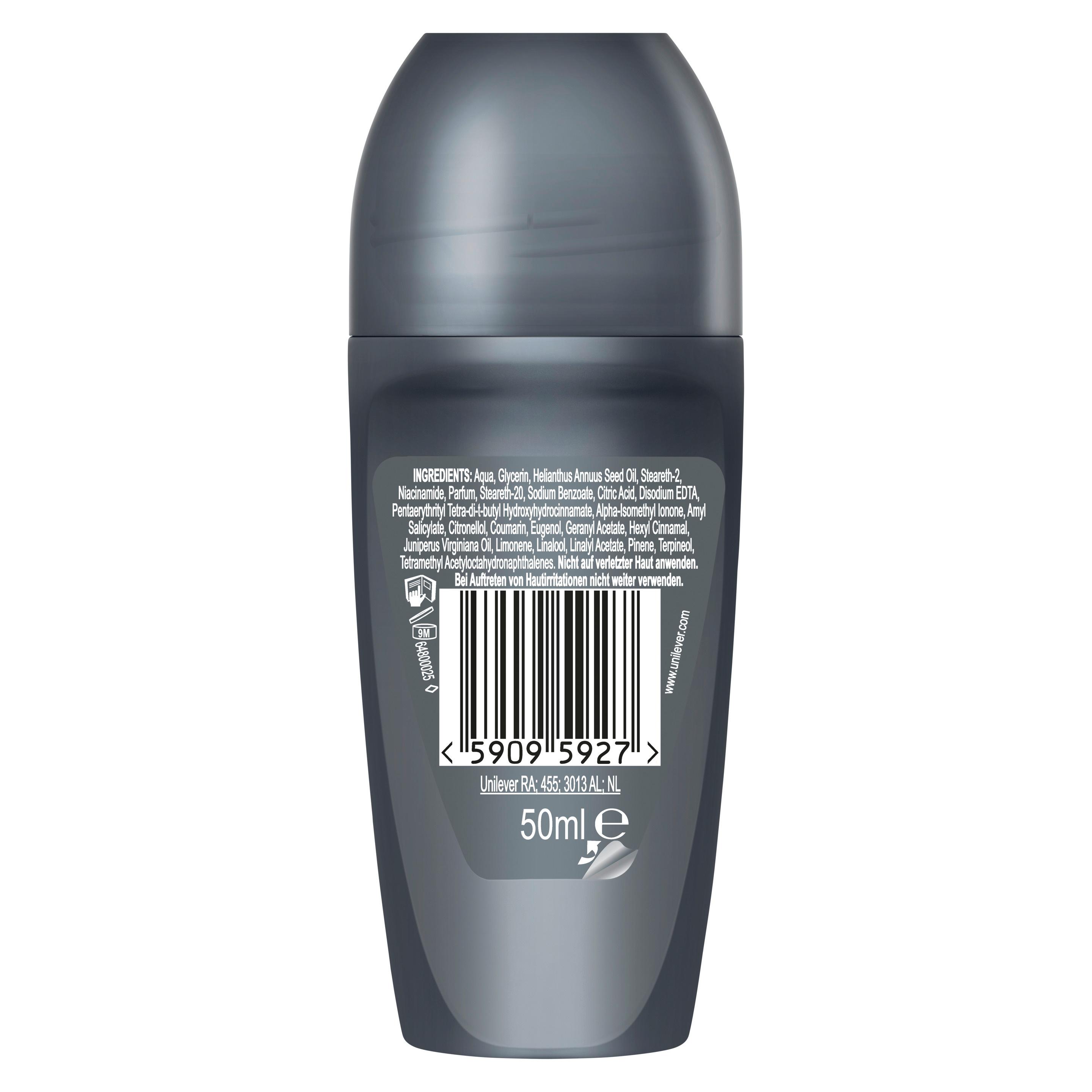 Produktbild Dove Men+Care Deo Roll-On Clean Comfort ohne Alkohol/Aluminiumsalze 50 ml 2 von 7