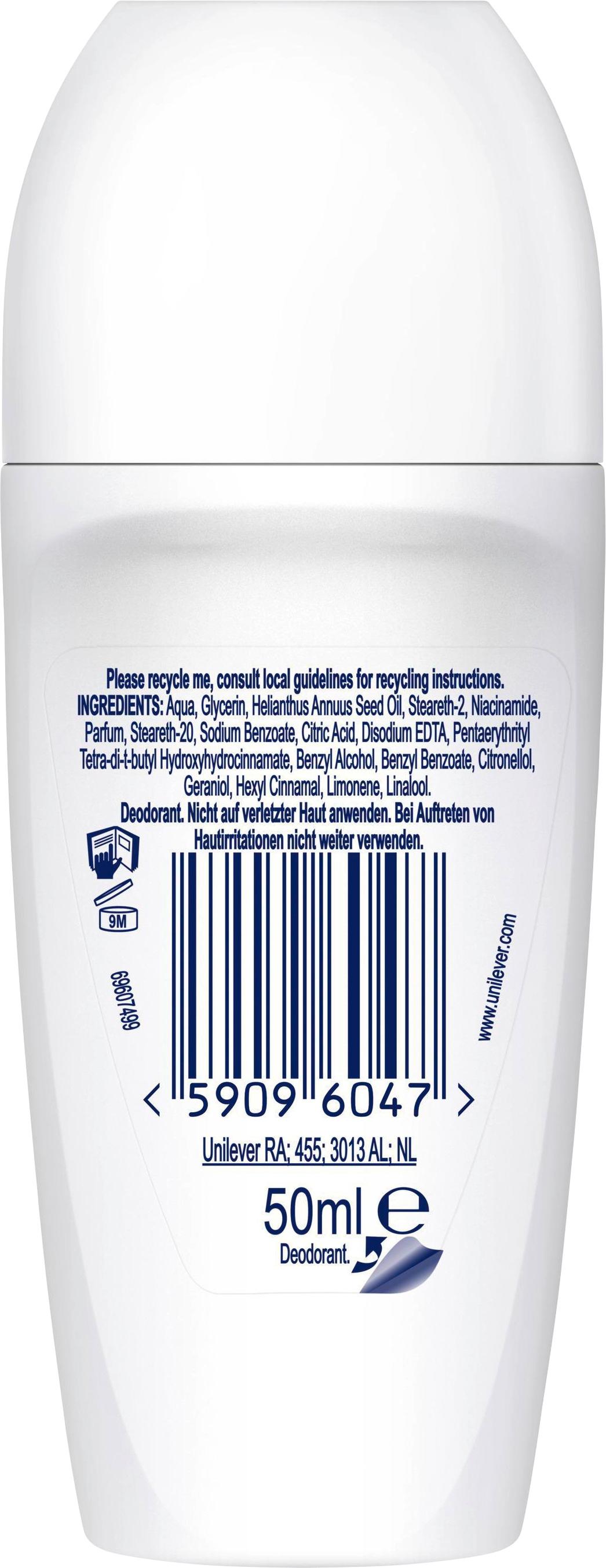 Produktbild Dove Deodorant-Roll-on Rosenduft ohne Alkohol/Aluminiumsalze 2 von 6