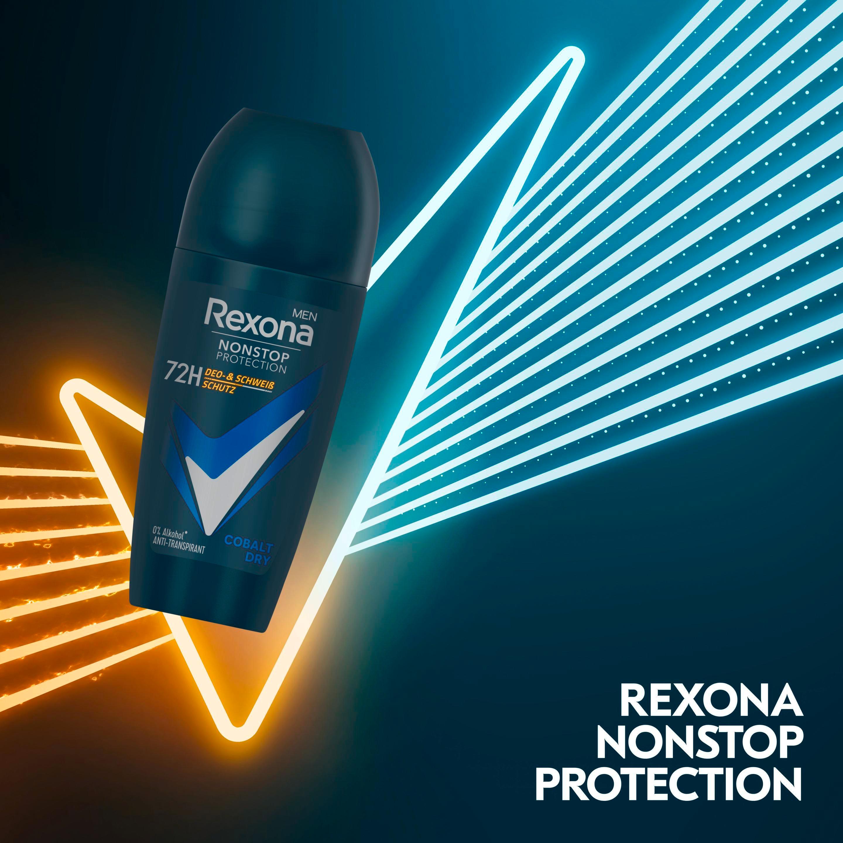 Produktbild Rexona Nonstop Protection 72h Cobalt Dry Anti-Transpirant 6 von 6