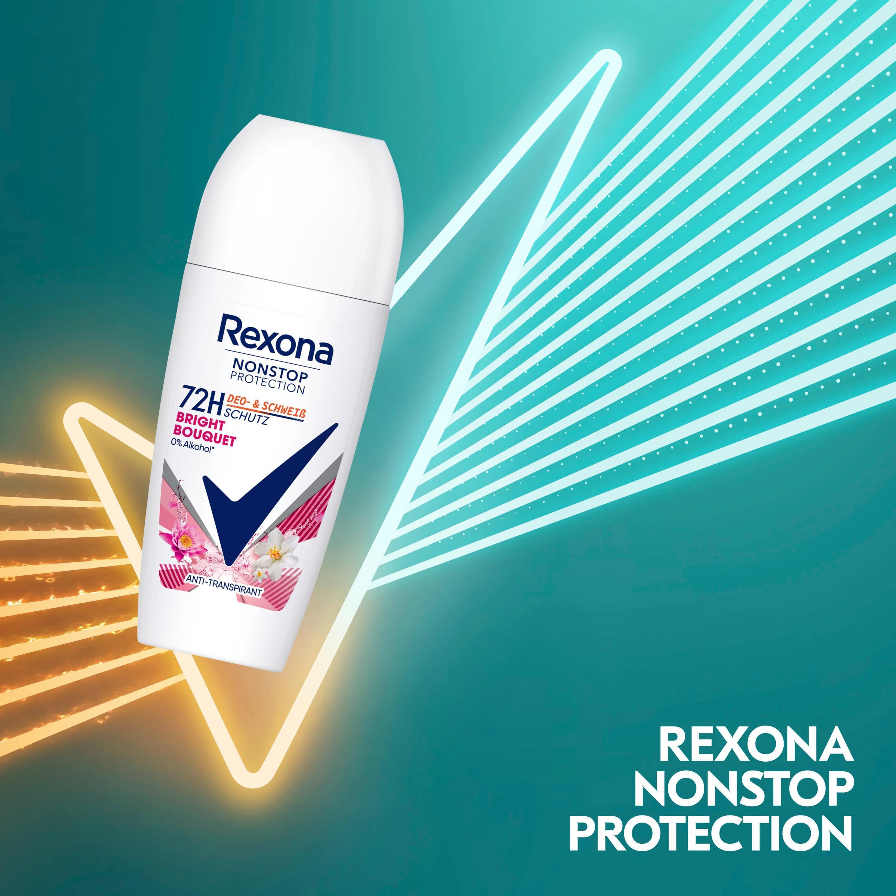 Produktbild Rexona Nonstop Protection 72h Bright Bouquet Anti-Transpirant 3 von 7