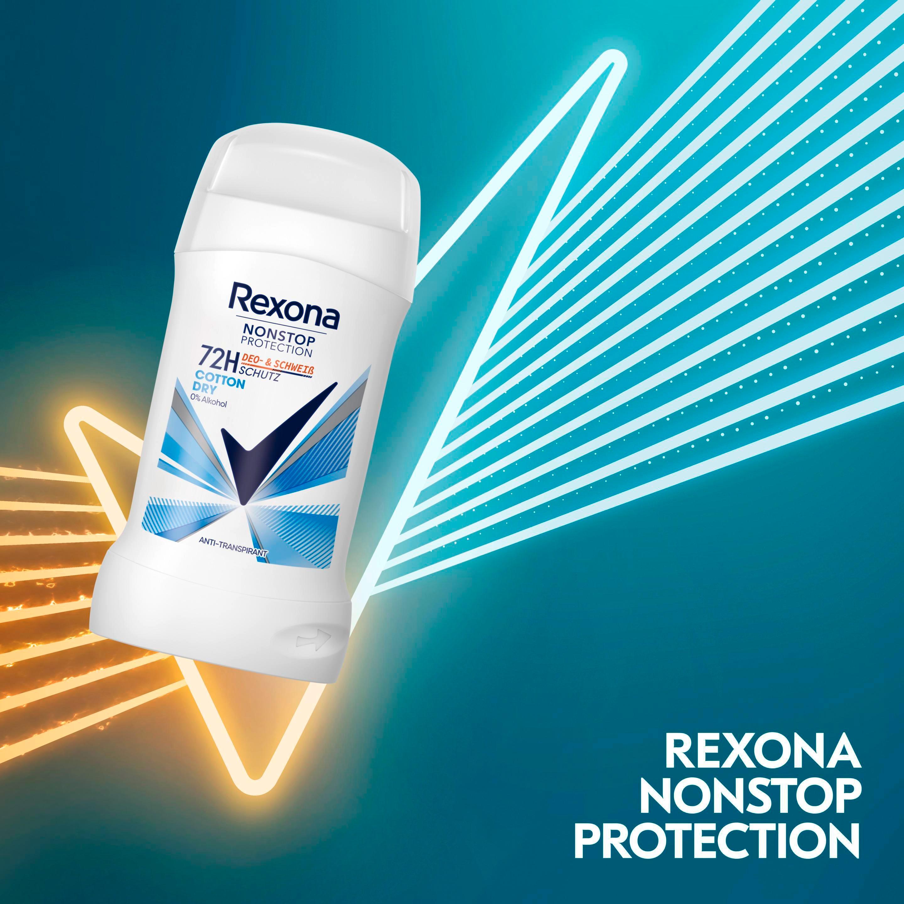 Produktbild Rexona Nonstop Protection 72h Cotton Dry Anti-Transpirant 5 von 6