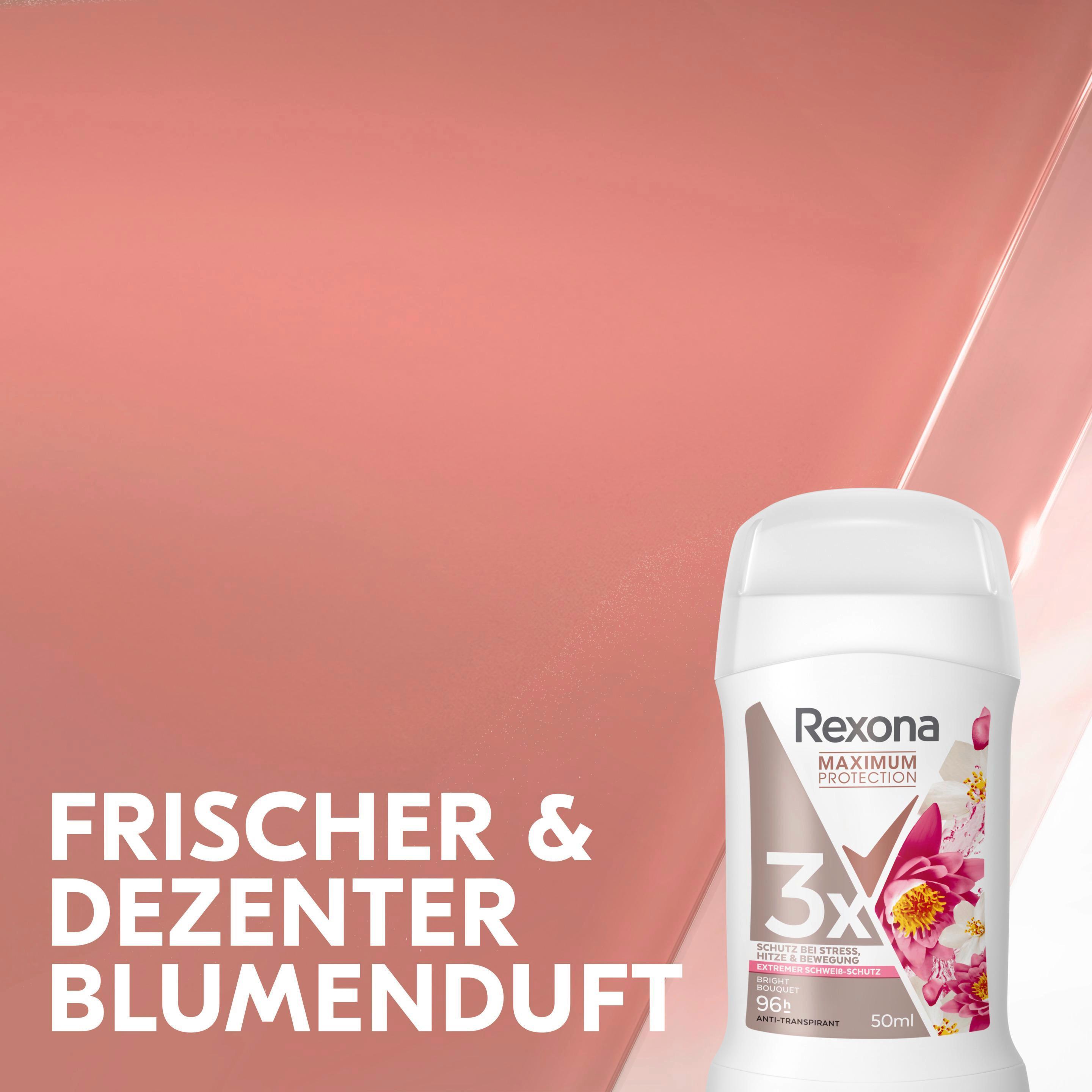 Produktbild Rexona Maximum Protection Deo-Stick Briqht Bouquet 3 von 5