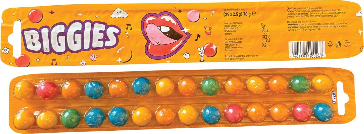 BIGGIES Kaugummikugel