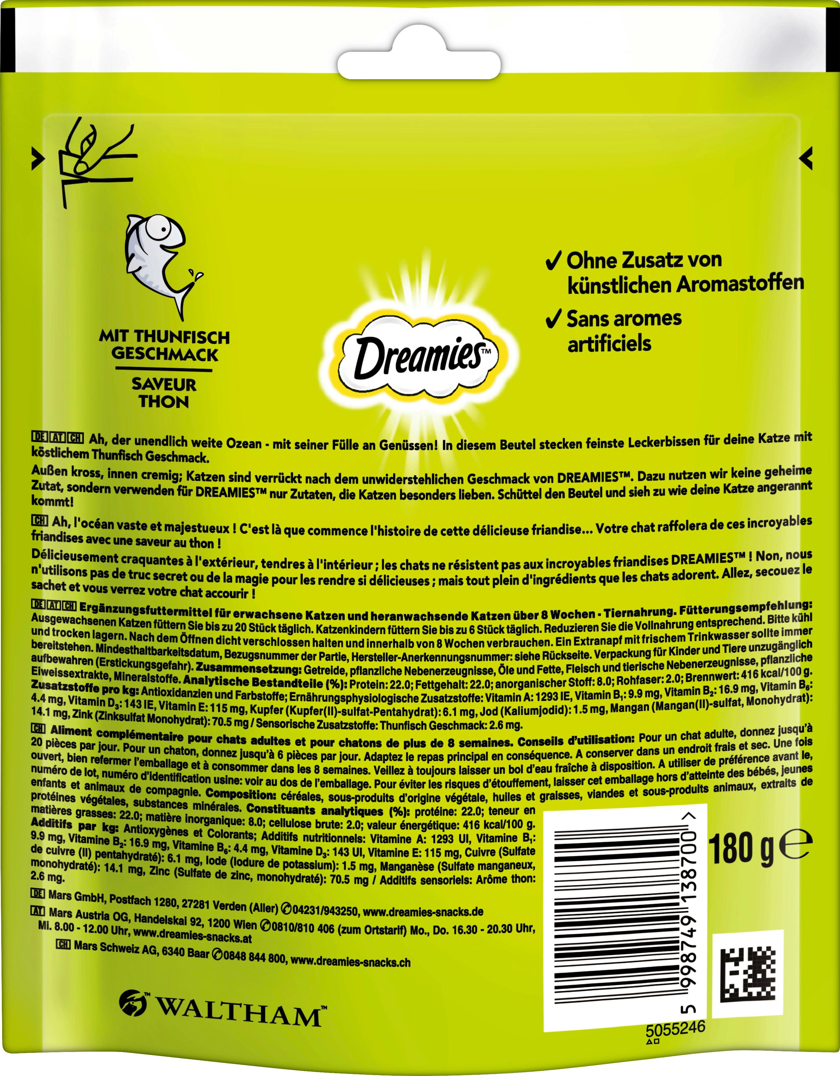 Produktbild DREAMIES™ Mega Pack mit Thunfischgeschmack 2 von 2