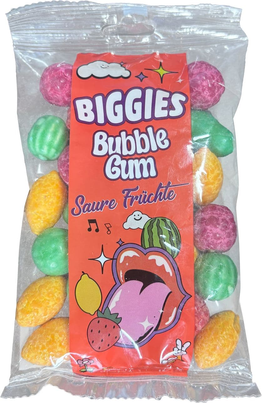 BIGGIES Kaugummi mit Fruchtgeschmack