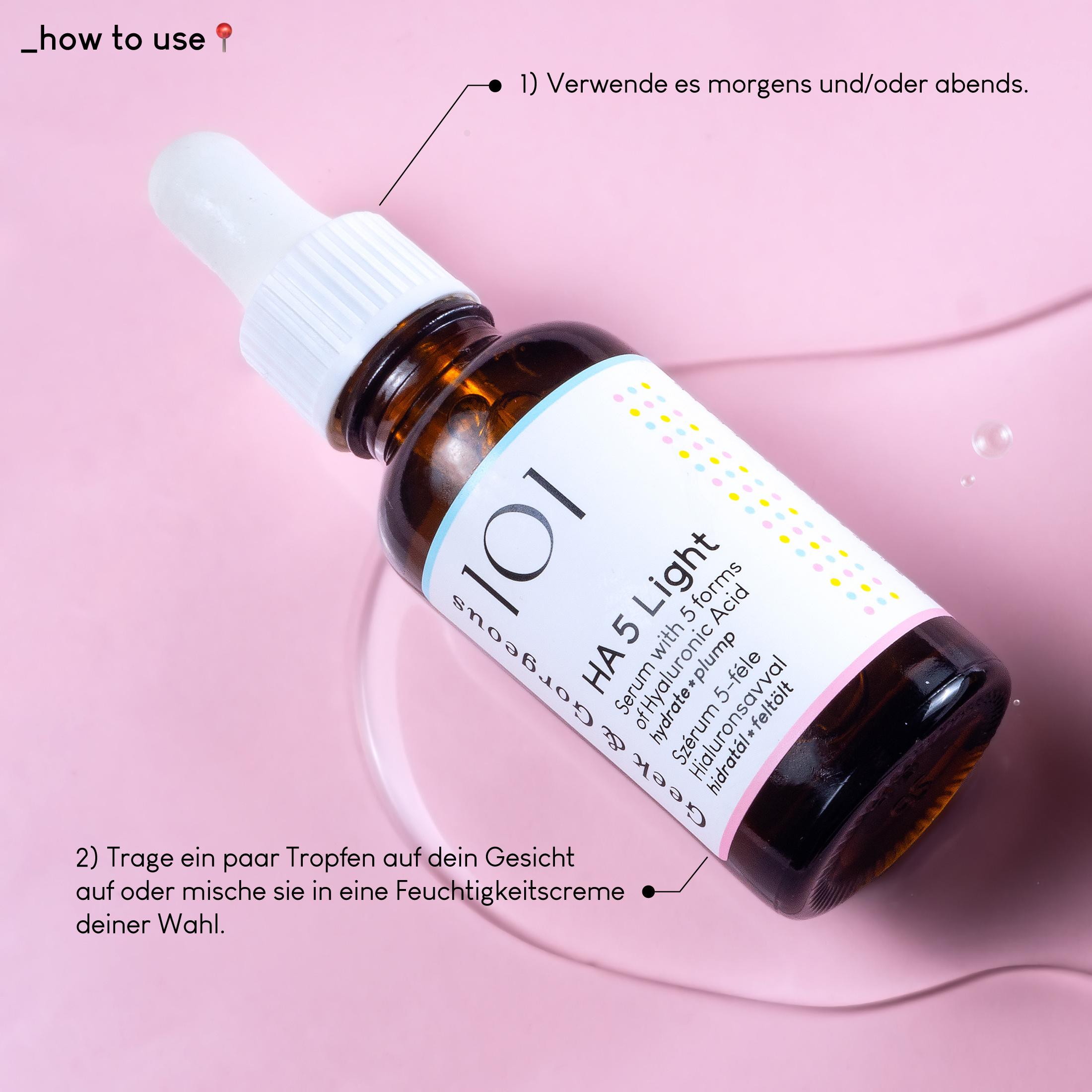 Produktbild GEEK&GORGEOUS HA 5 Light Serum 4 von 5