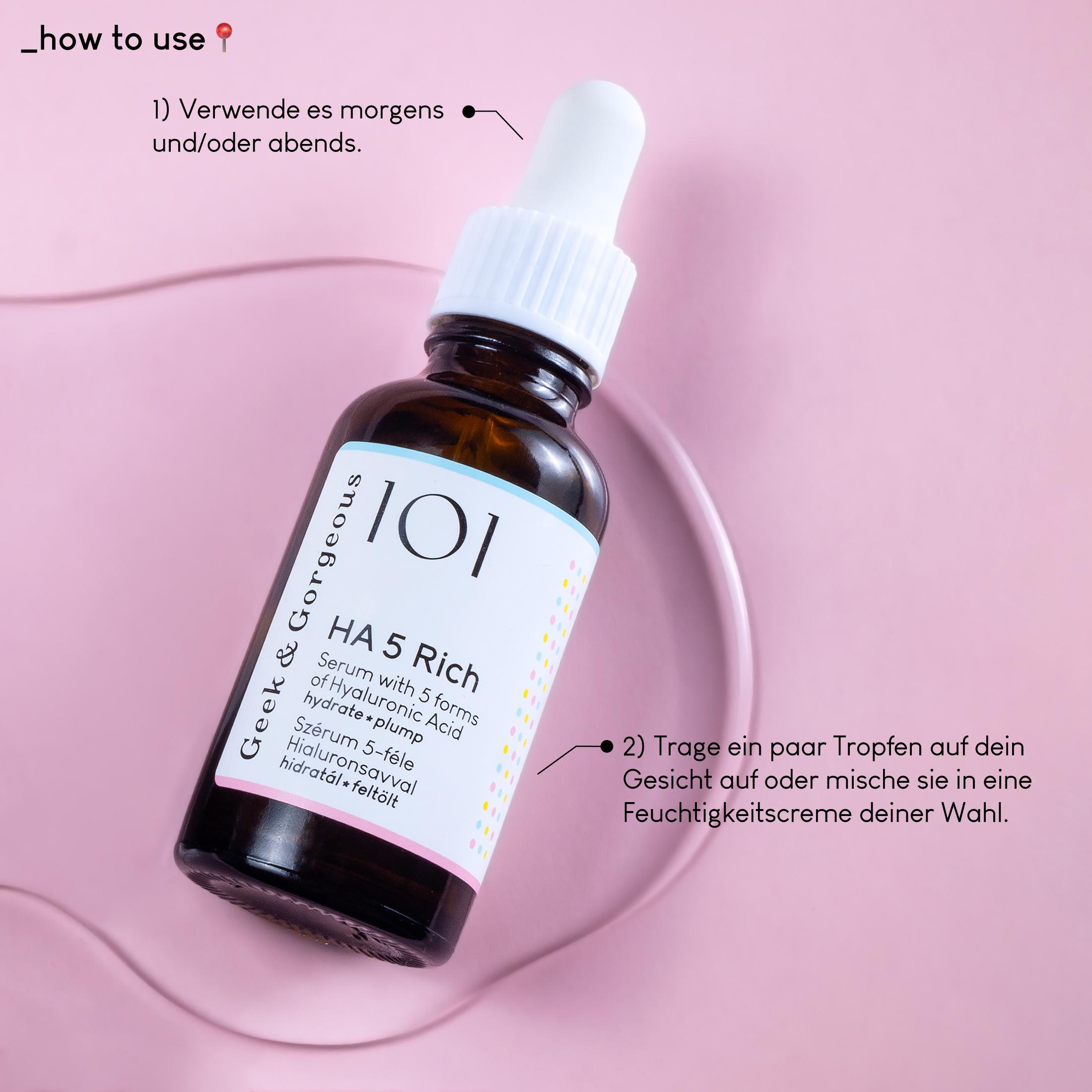 Produktbild GEEK&GORGEOUS HA 5 Rich Serum 3 von 4