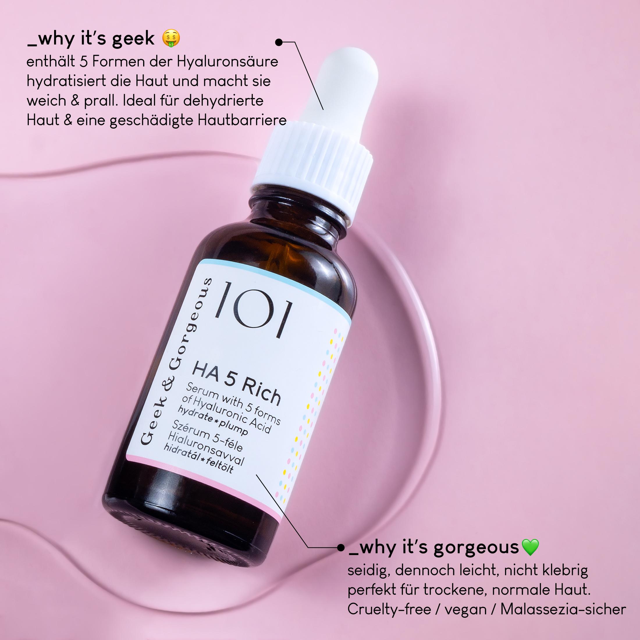 Produktbild GEEK&GORGEOUS HA 5 Rich Serum 4 von 4