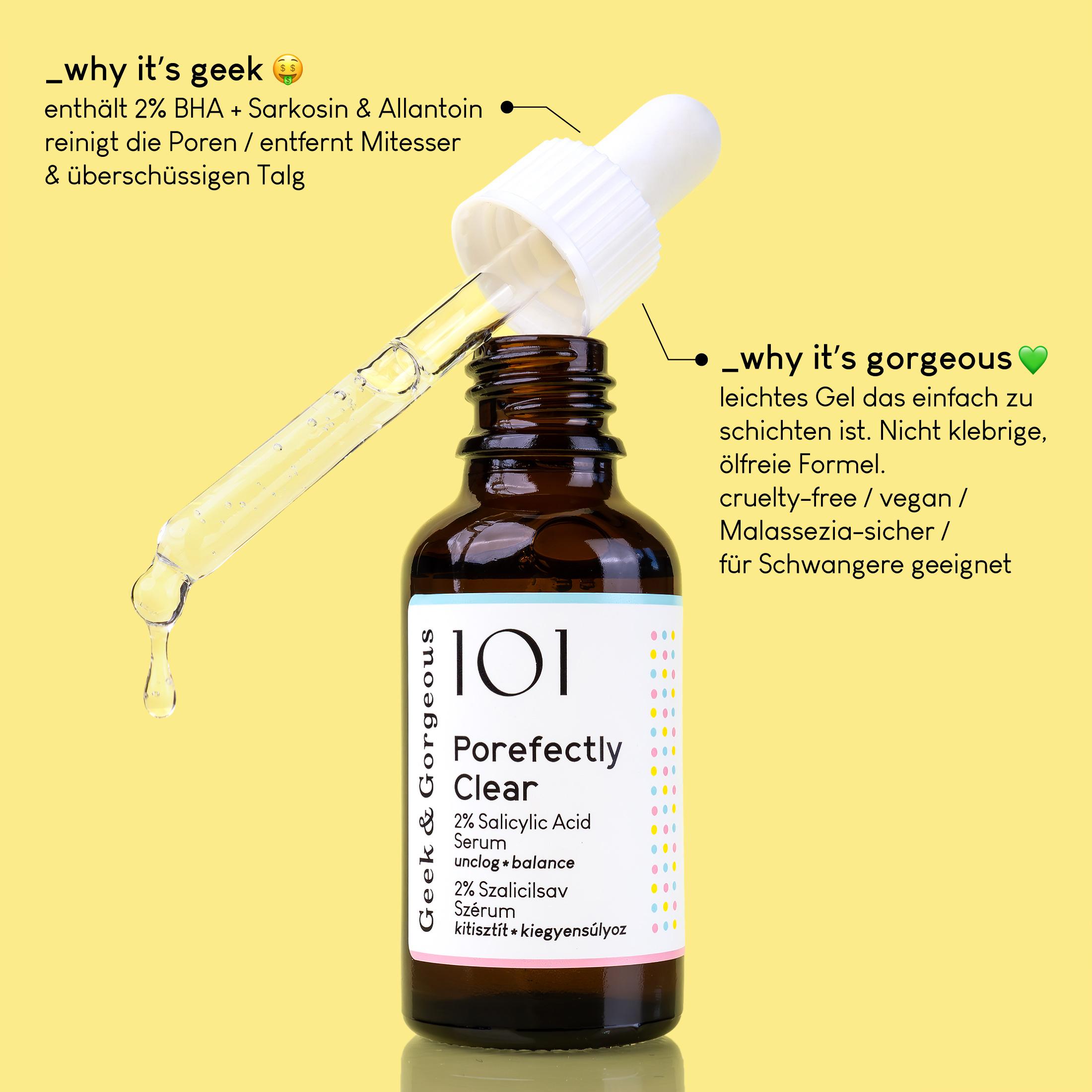 Produktbild GEEK&GORGEOUS Porefectly Clear Serum 3 von 5