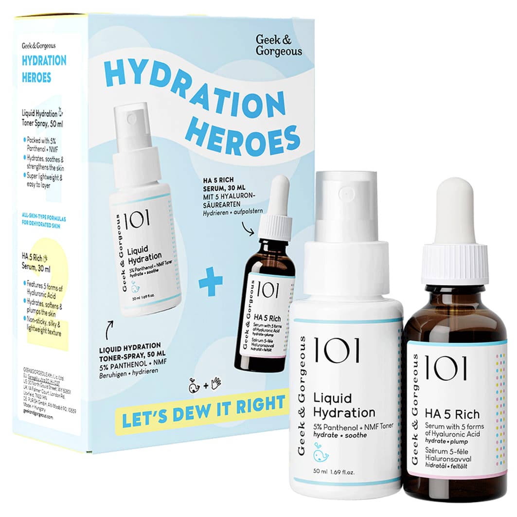 Geek&Gorgeous Hydration Heroes Geschenkpackung