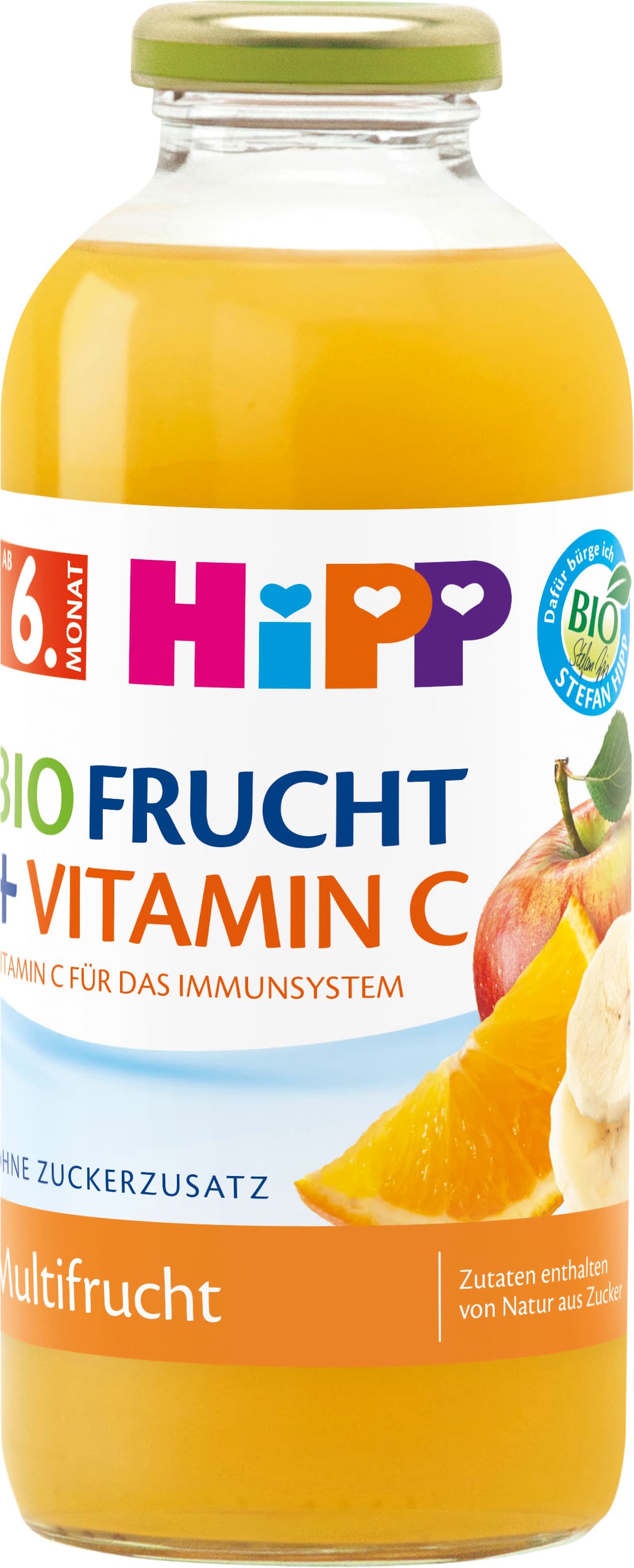 HiPP Bio-Fruchtsaft-Getränk + Multifrucht mit Vitamin C
