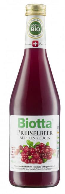 Biotta Bio Saft Preiselbeere