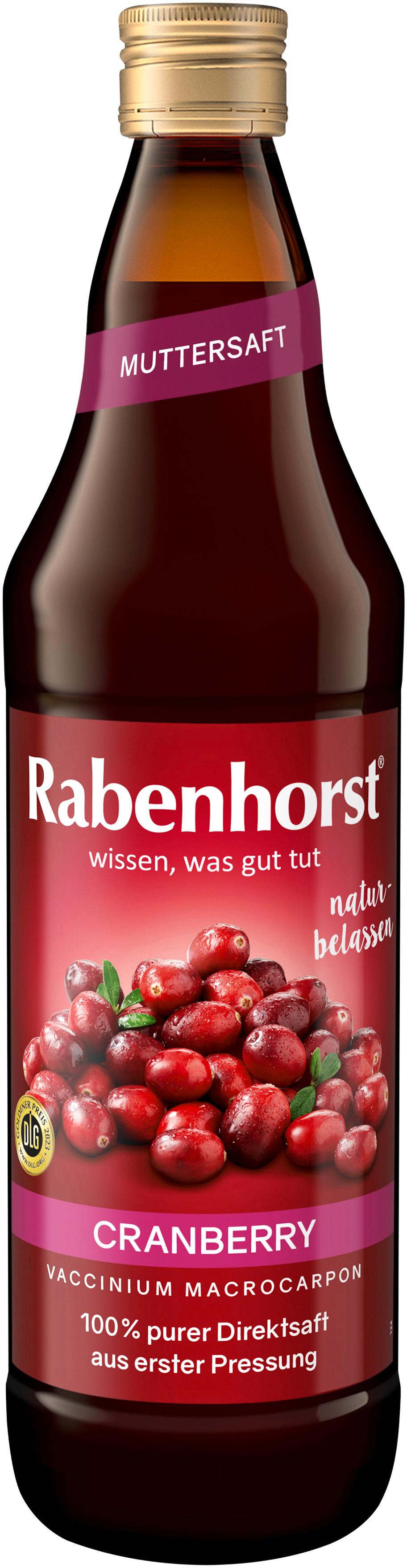 Rabenhorst Cranberry Muttersaft