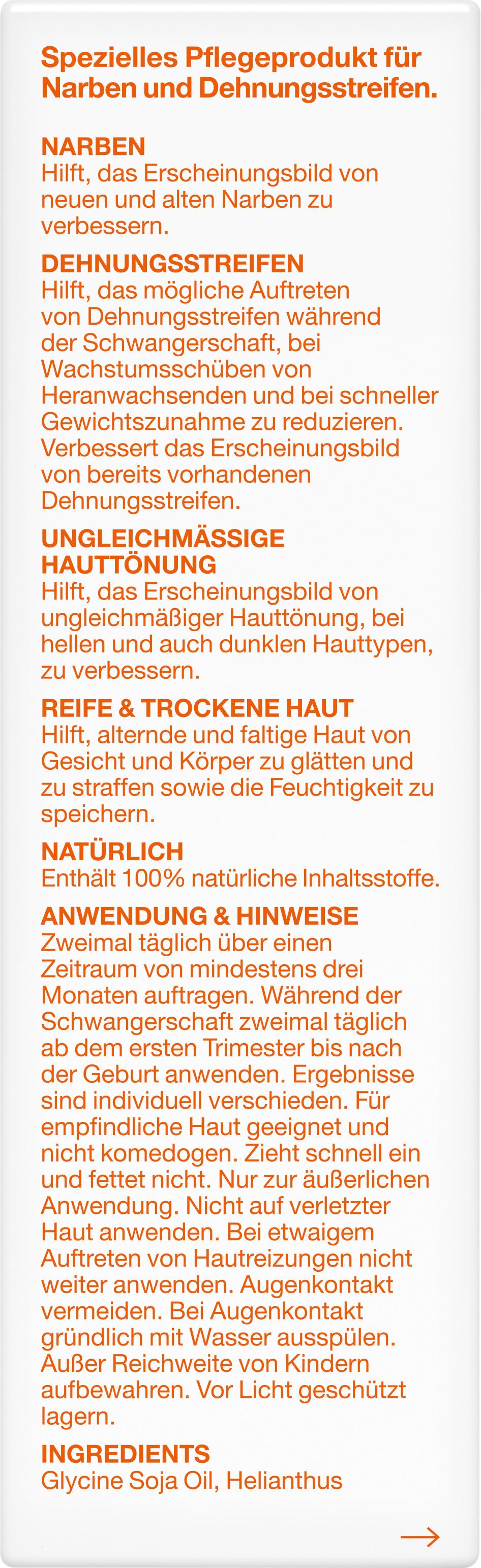 Produktbild Bi-Oil Hautöl natur (100% natürlich) 2 von 3