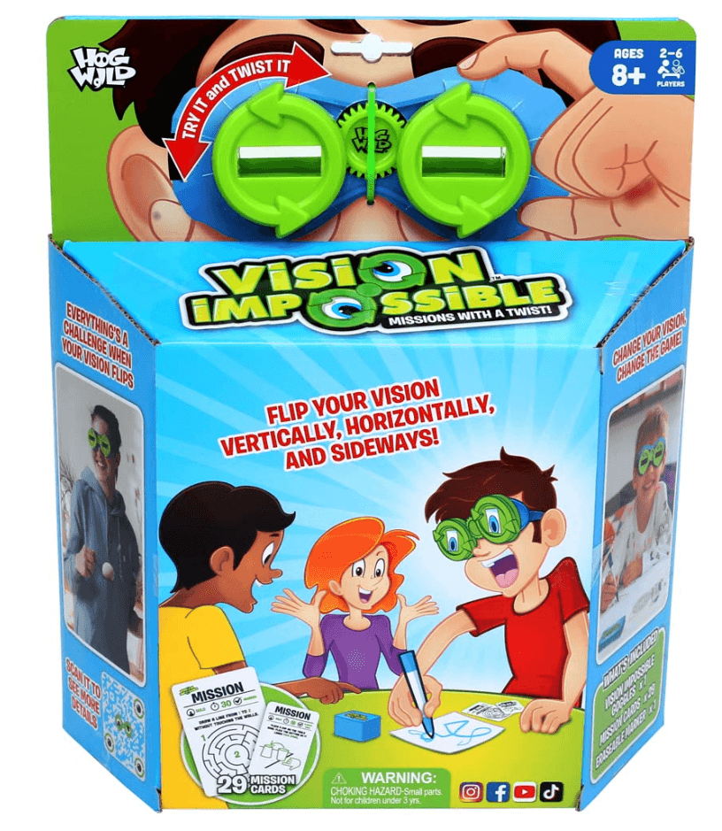 Vision Impossible Challenge-Spiel, verdrehte Sicht & ultimative Challenges