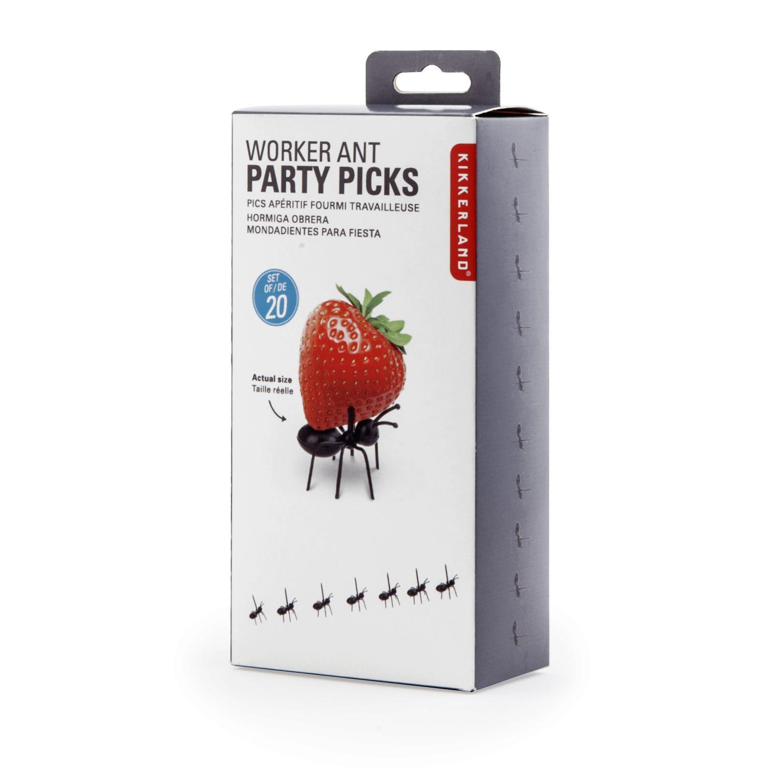 Produktbild Kikkerland Party Spieße Ameisen 20-tlg. 2 von 4