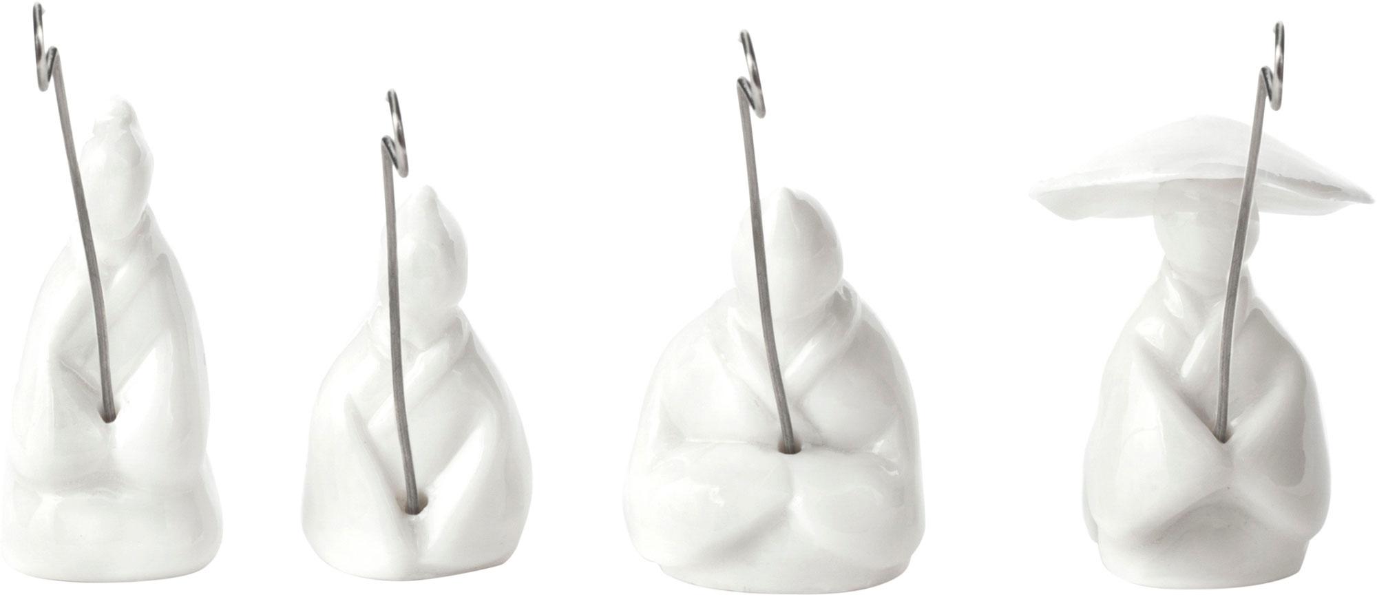Kikkerland Teebeutelhalter Fisherman 4er-Set