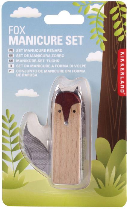Produktbild Kikkerland Maniküre Set Fuchs 2 von 3