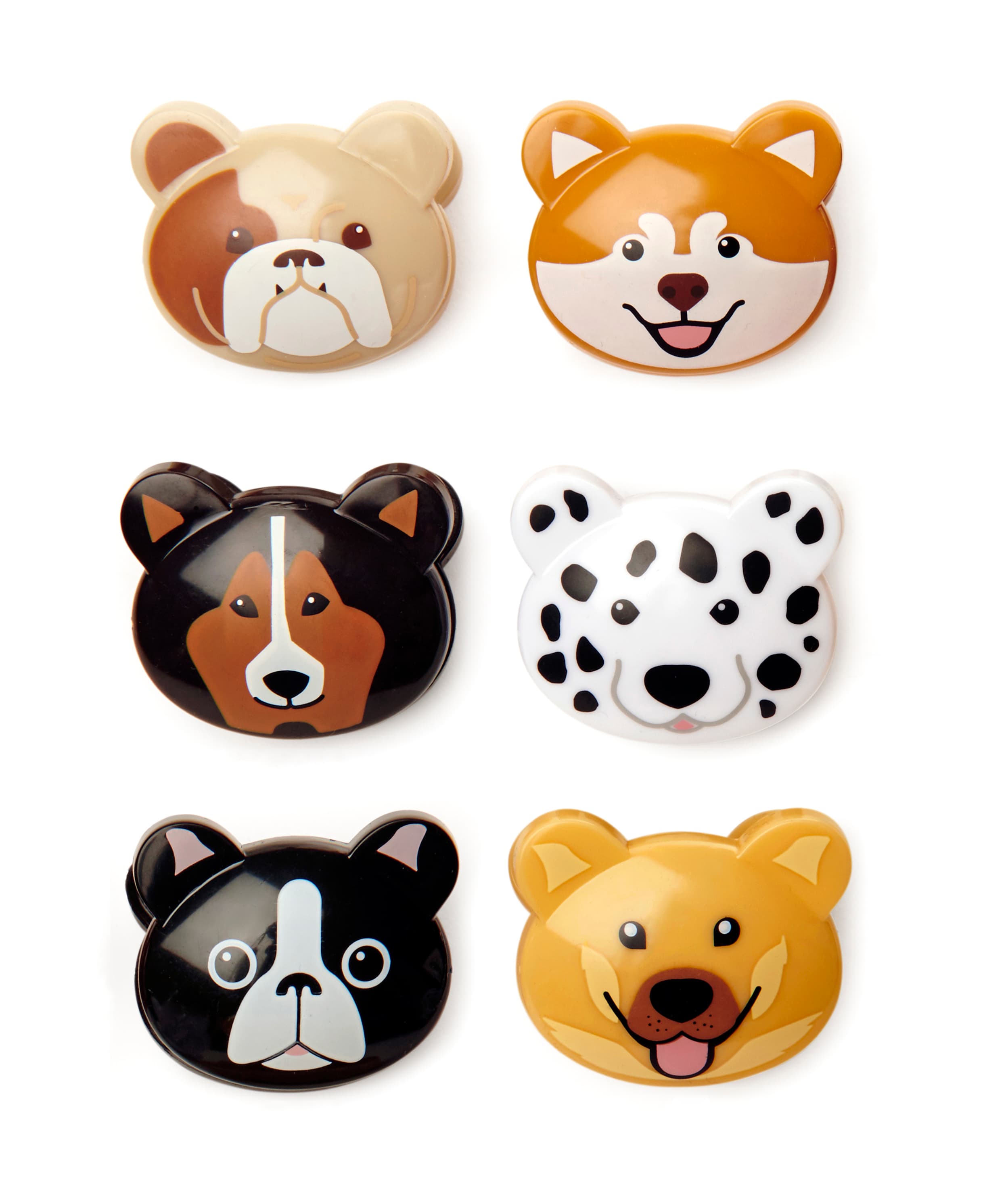 Kikkerland Frischhalteklammern Hunde 6er Pack