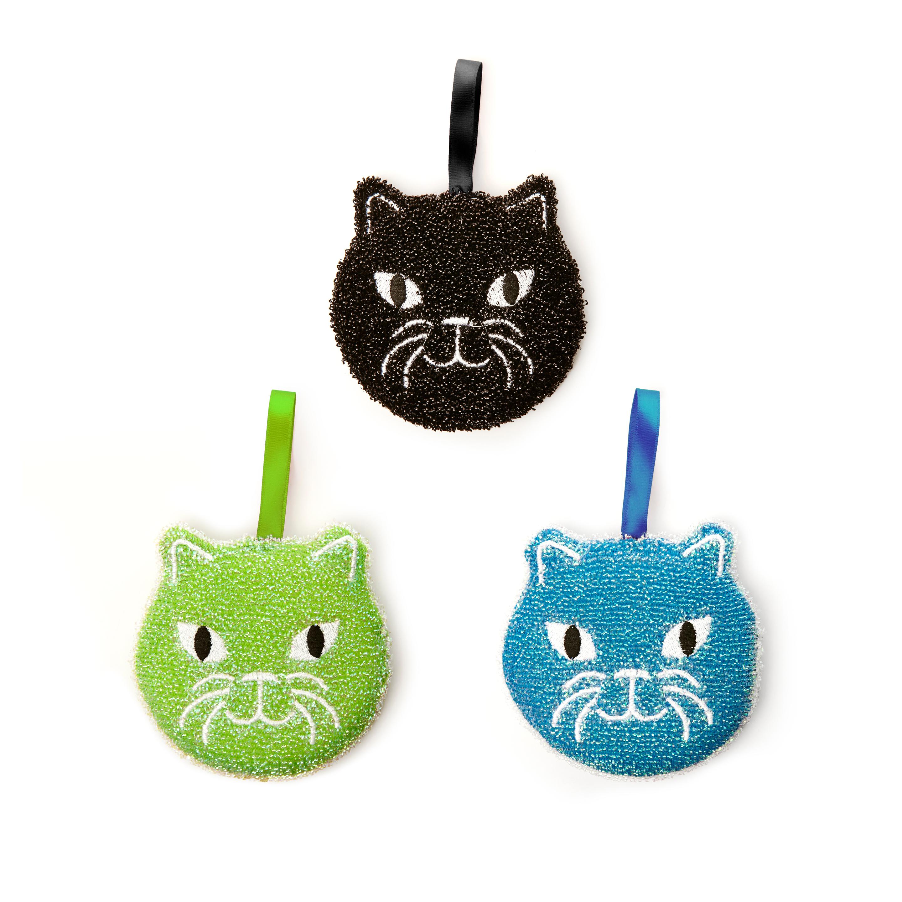 Produktbild Kikkerland Schwamm Katze 3 von 4