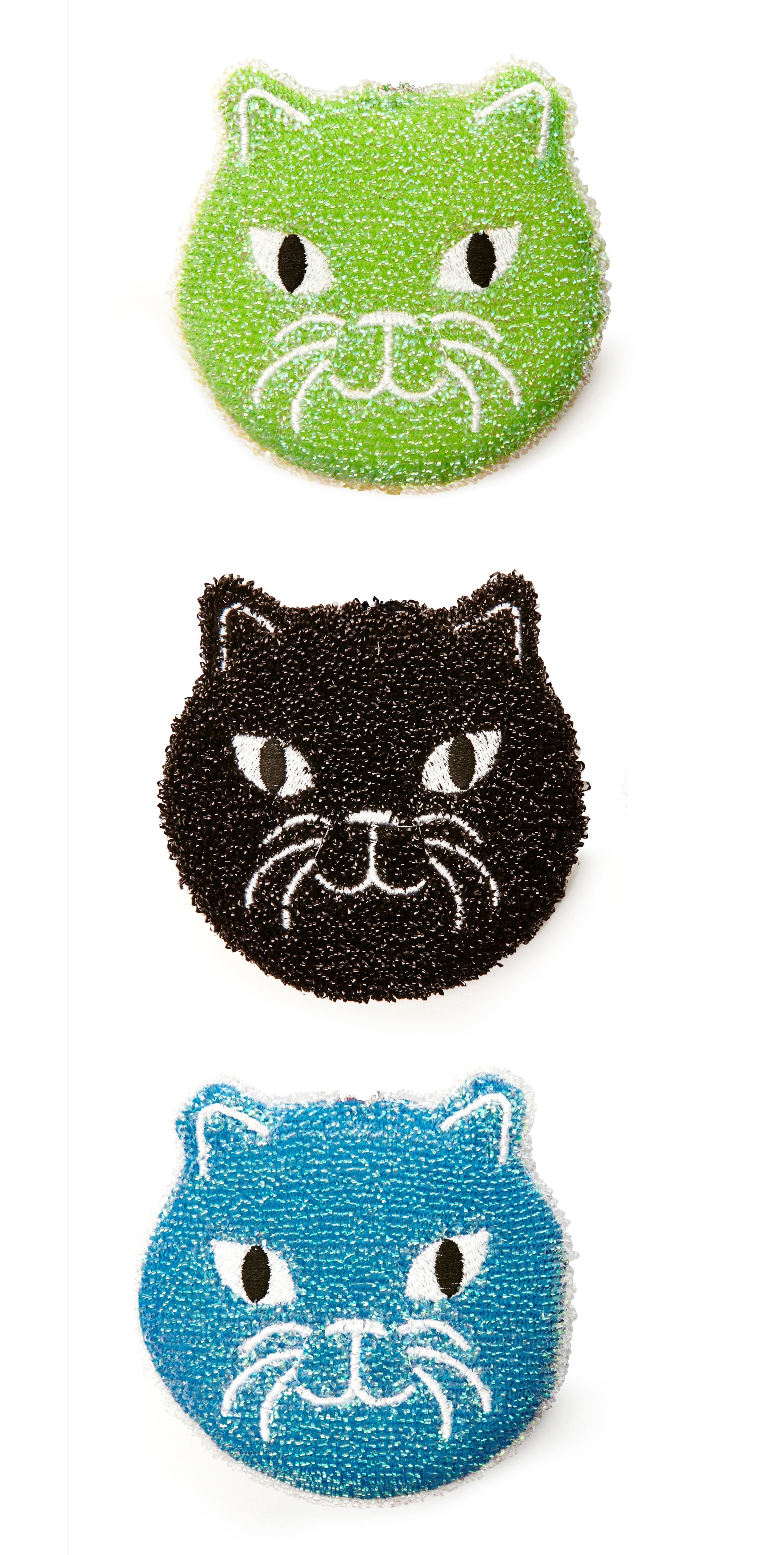 Produktbild Kikkerland Schwamm Katze 2 von 4