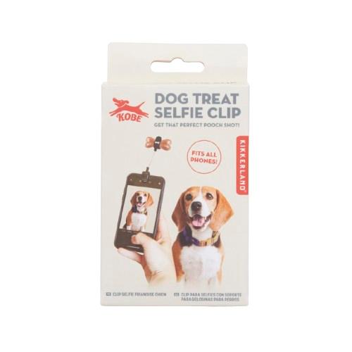 Kikkerland Hundezubehör Selfie Clip für Hundeleckerlie