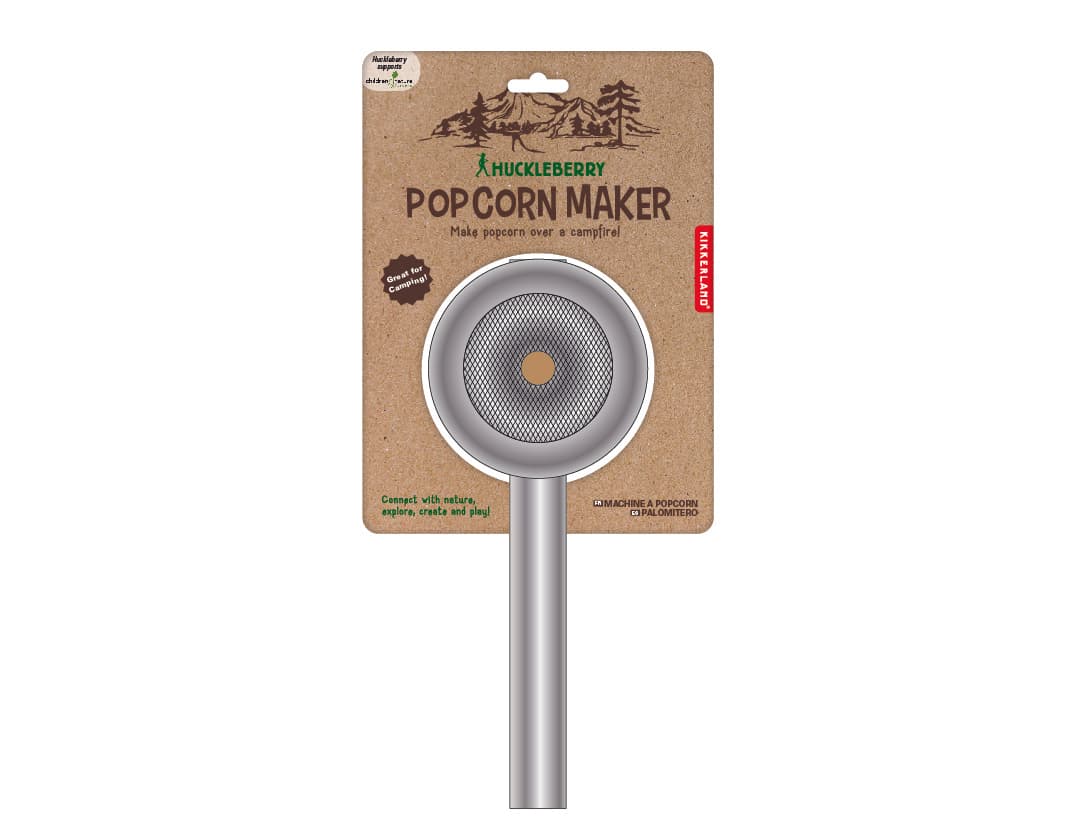 Kikkerland Huckleberry Popcorn Popper