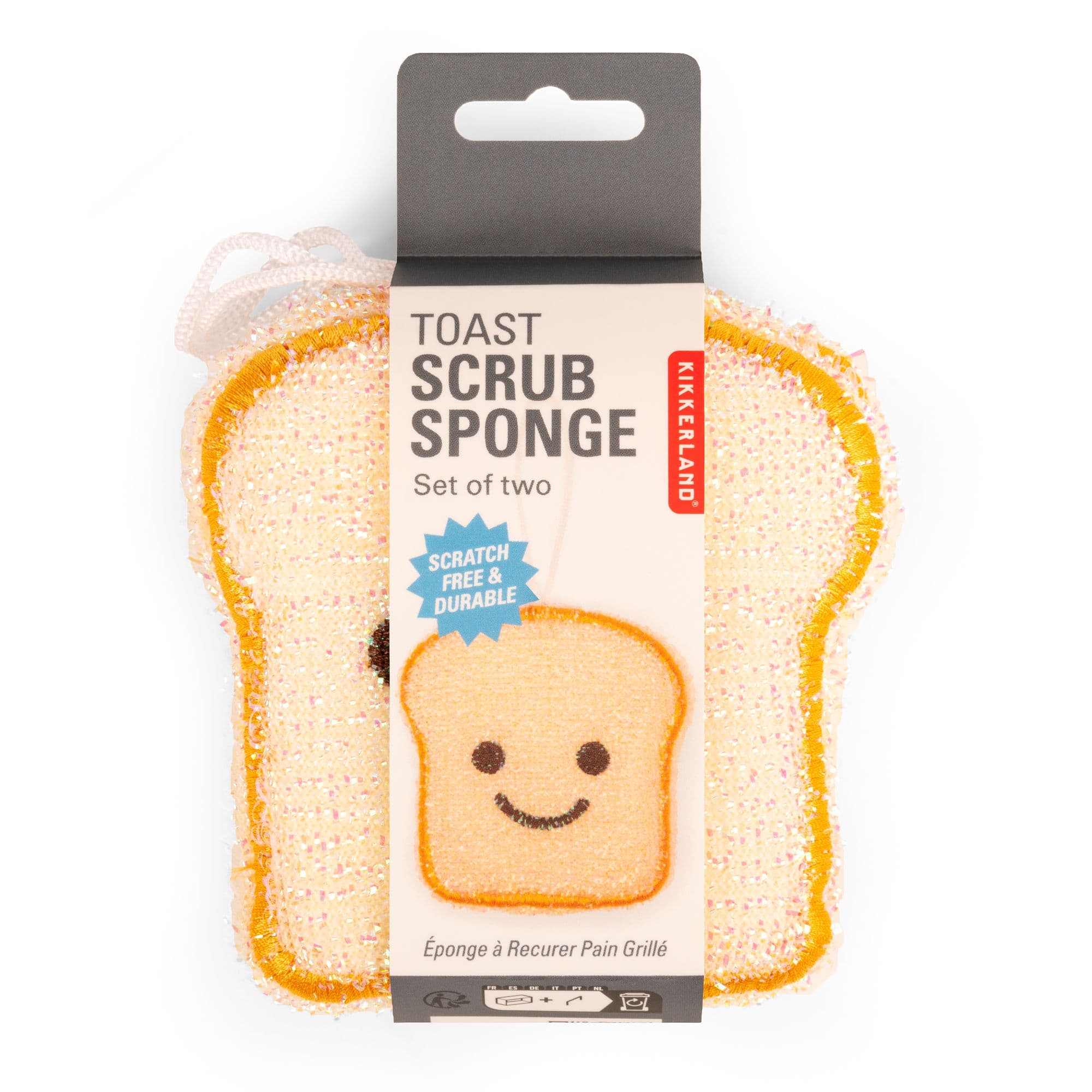 Kikkerland Toast Scrubber