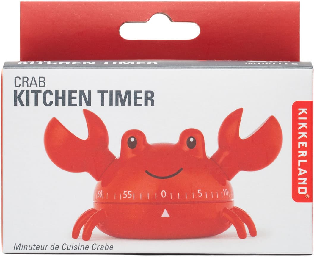 Kikkerland Küchentimer Crab