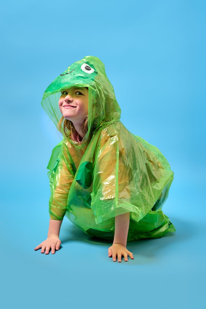Kikkerland Kidoki Tierponchos