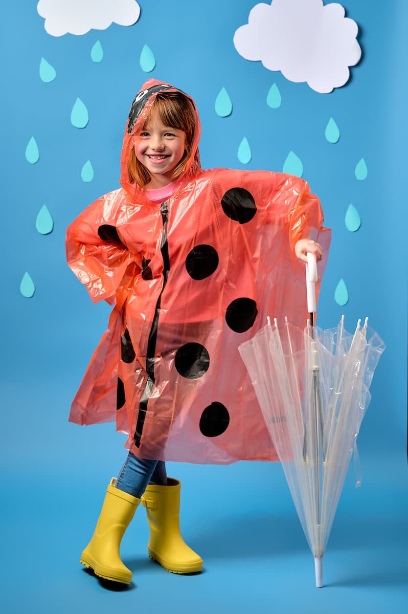 Kikkerland Kidoki Tierponchos