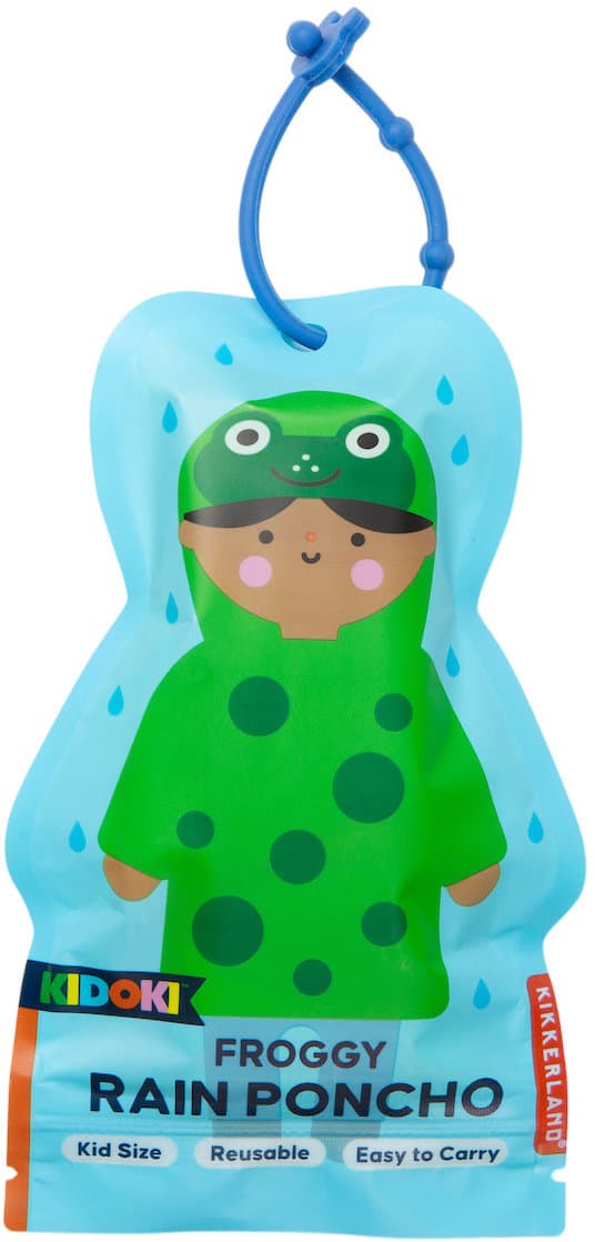 Kikkerland Kidoki Tierponchos