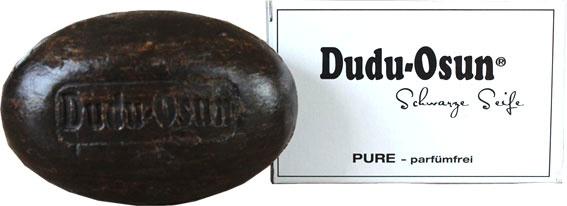 Dudu Osun PURE - Schwarze Seife aus Afrika - parfümfrei