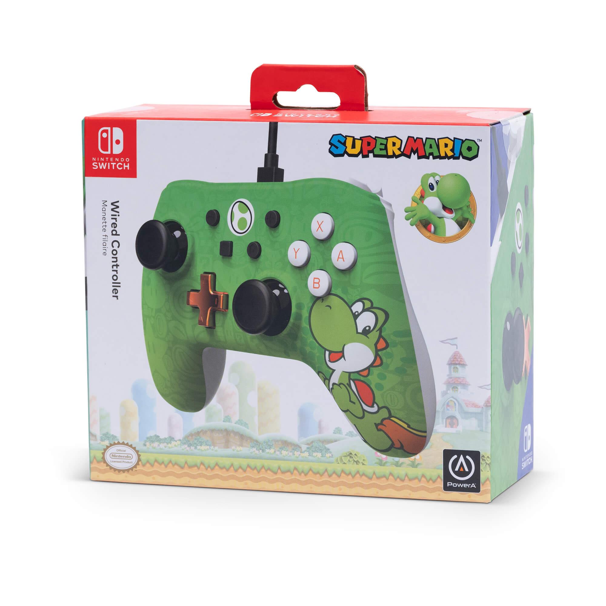 Produktbild PowerA Wired Controller für Nintendo Switch – Yoshi 3 von 5
