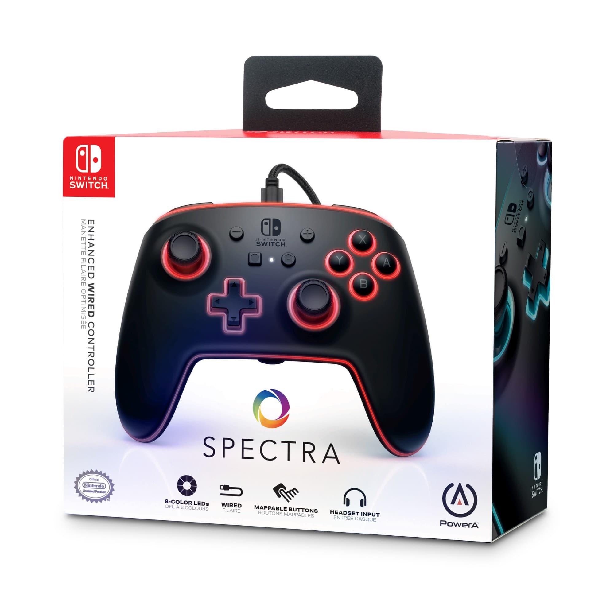 Produktbild PowerA Enhanced Wired Spectra Controller für Nintendo Switch 6 von 10