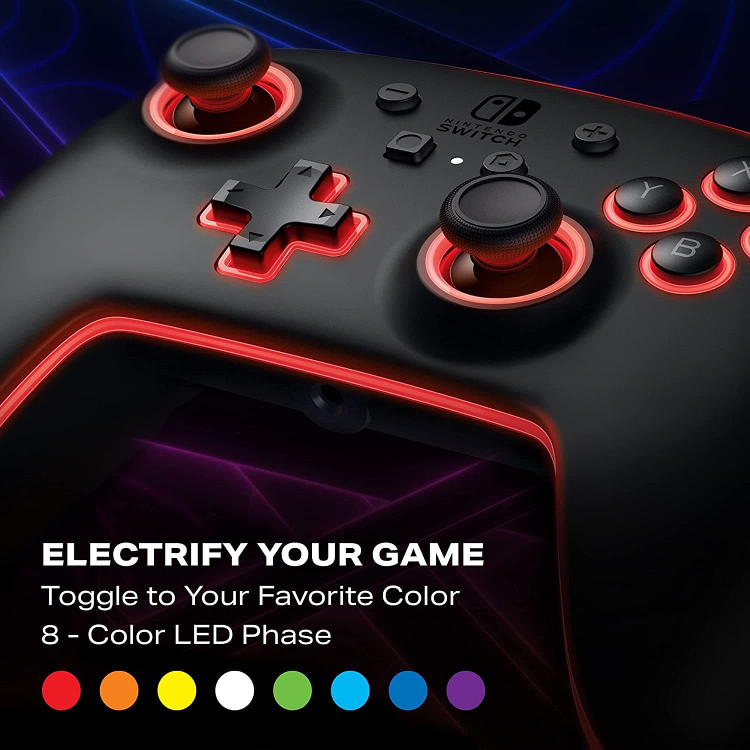 Produktbild PowerA Enhanced Wired Spectra Controller für Nintendo Switch 8 von 10