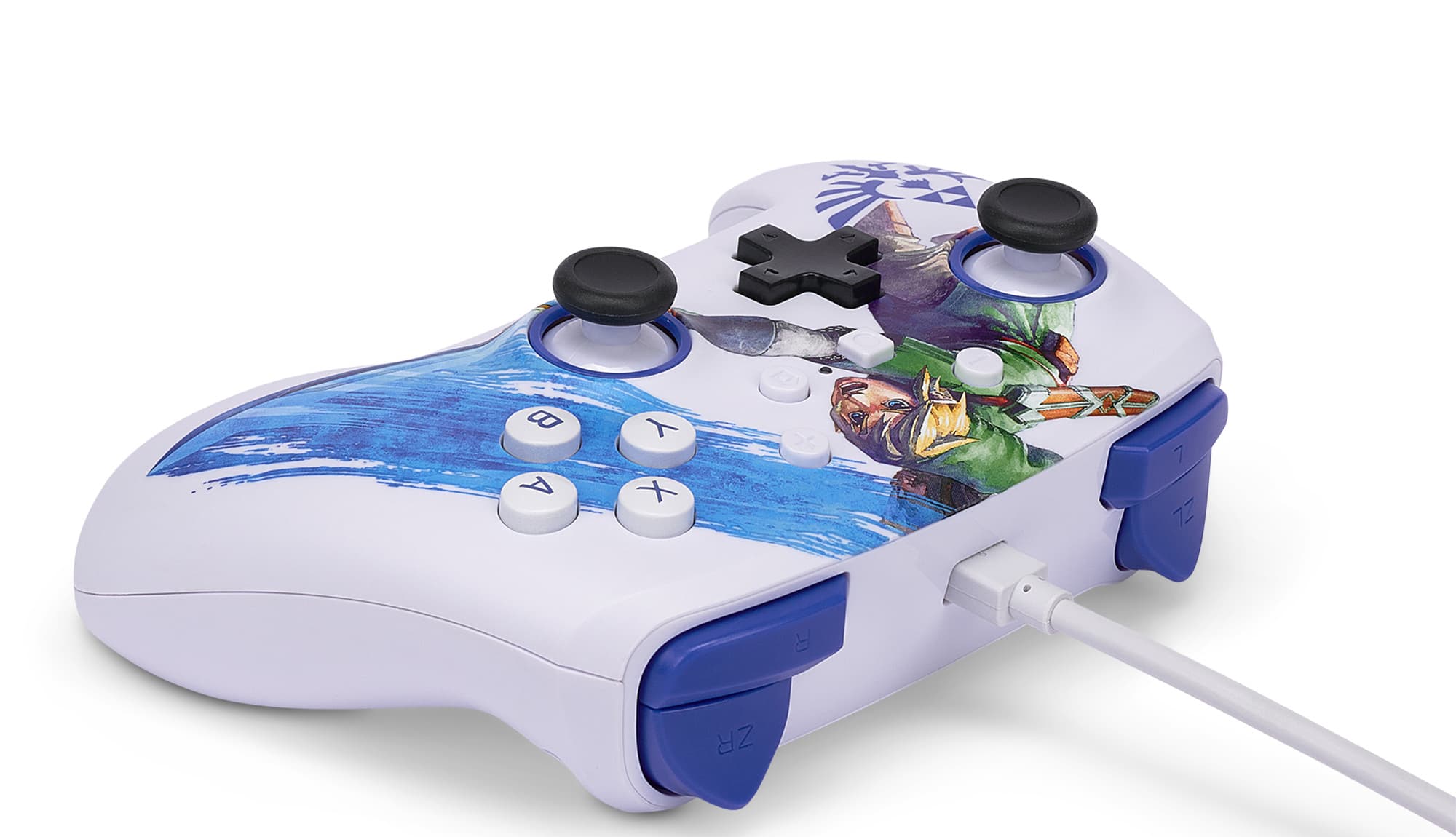 Produktbild PowerA Enhanced Wired Controller für Nintendo Switch – Zelda Master Sword Attack 4 von 4