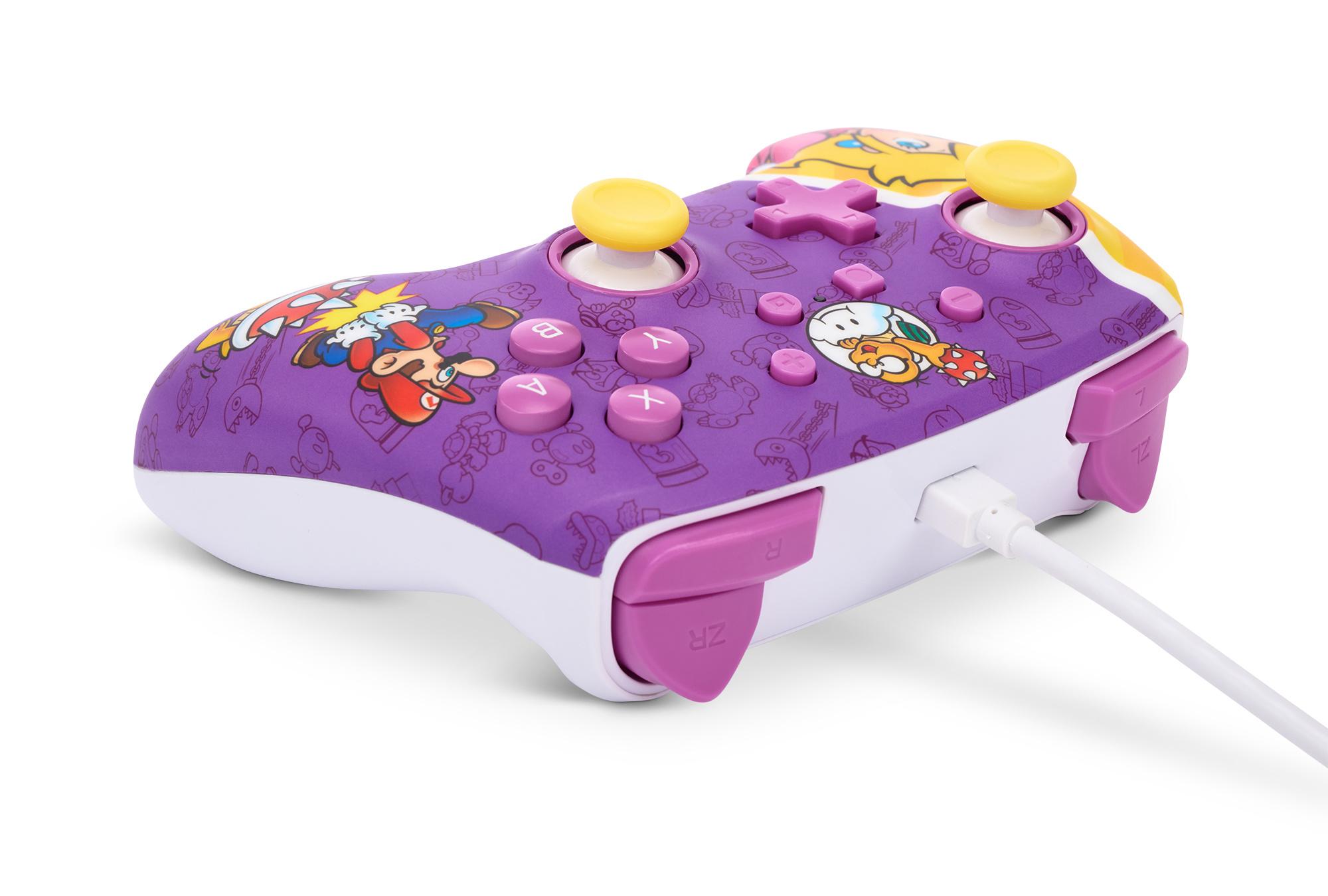 Produktbild PowerA Enhanced Wired Controller für Nintendo Switch – Princess Peach Battle 4 von 4